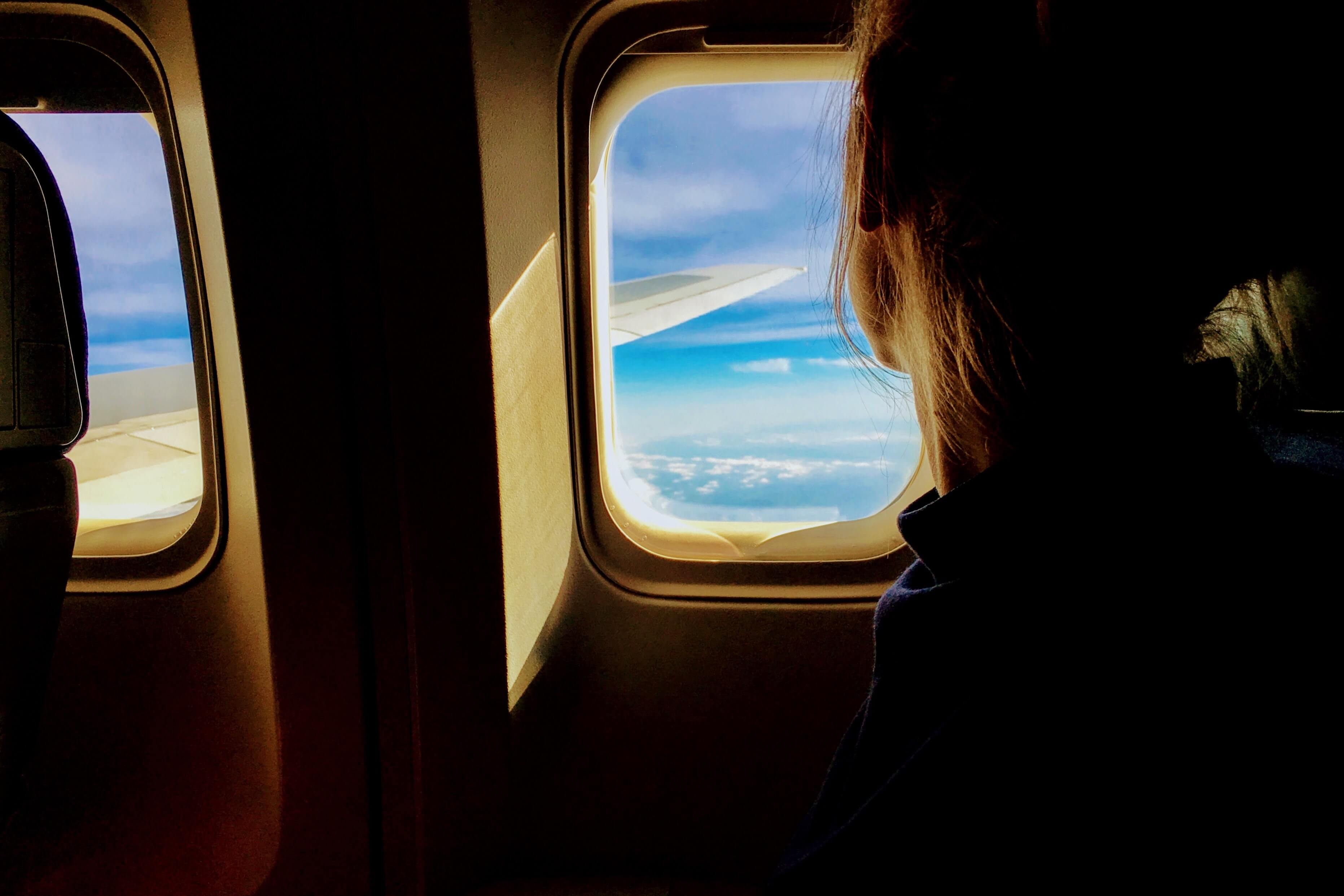 Having a flight companion means more than just company